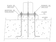 Anchor Bolt Plan